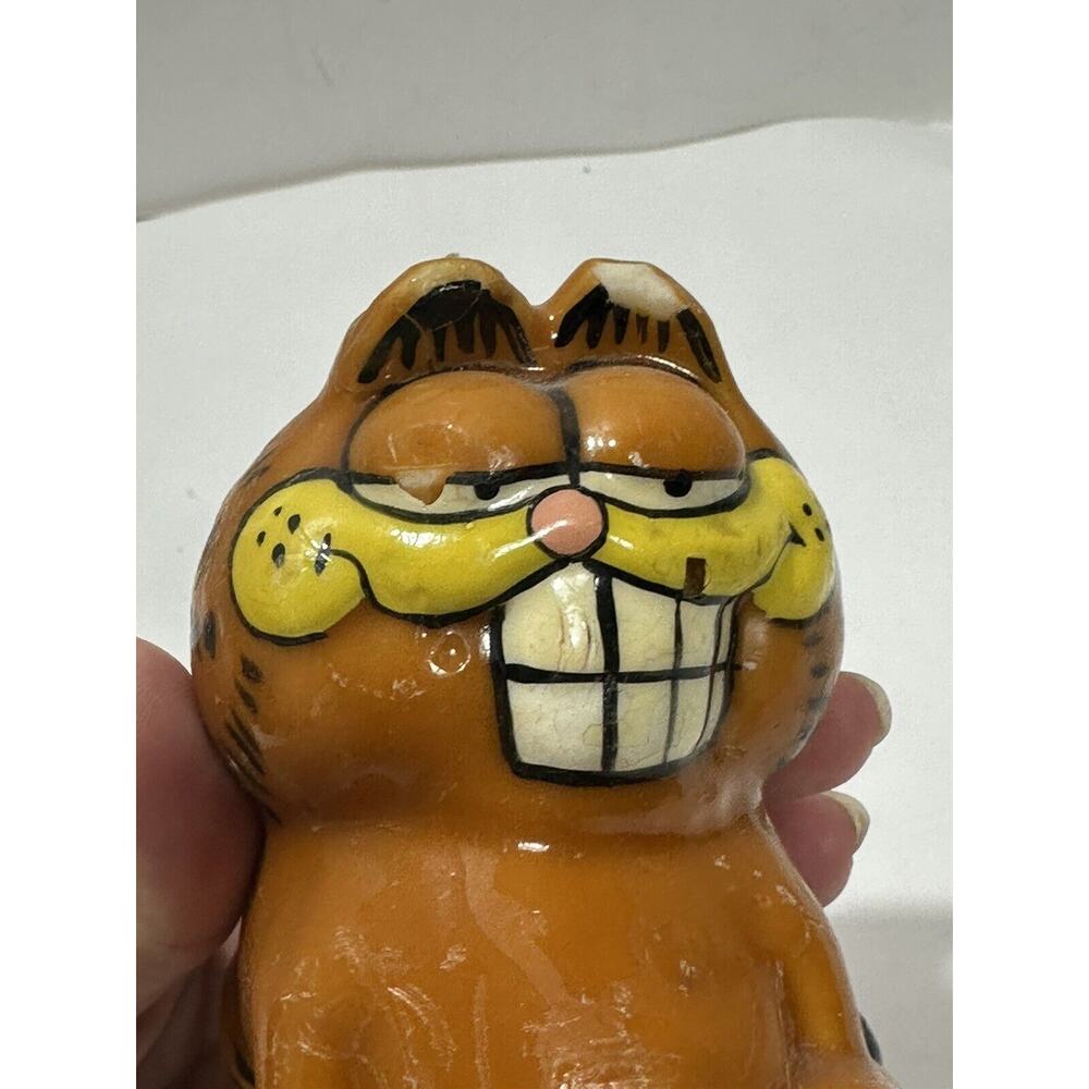 1978-1981 Garfield Unused Wax Candle 4x3” Never Lit See Pict Vintage Halloween - Picture 9 of 9